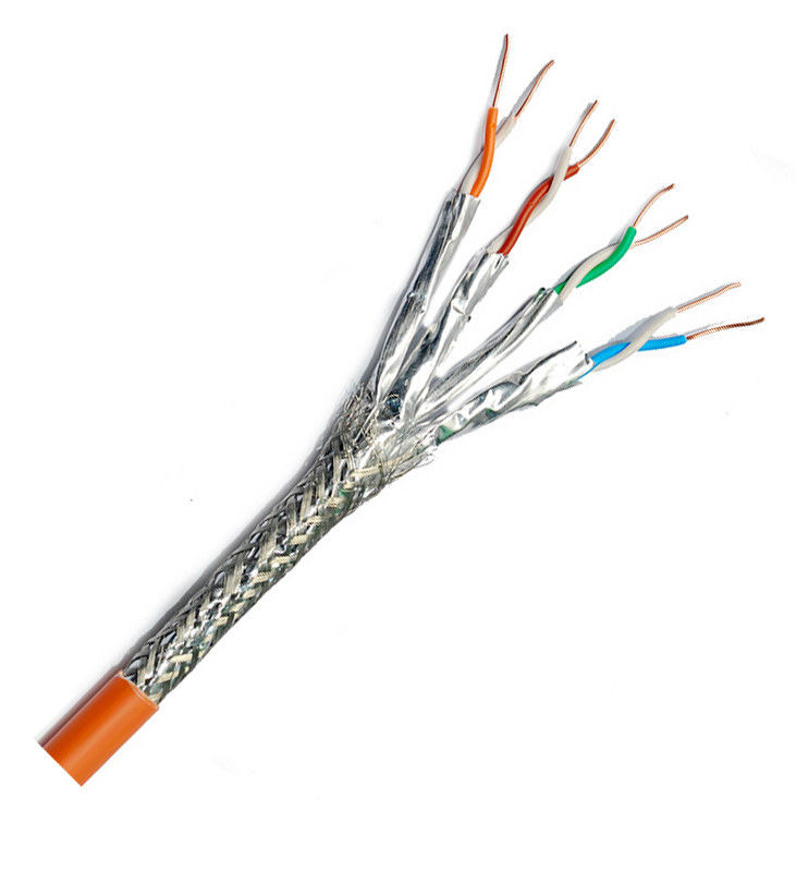 Indoor Outdoor 24Awg SFTP Cat 8 Ethernet Lan Cable 100m 305m 500m