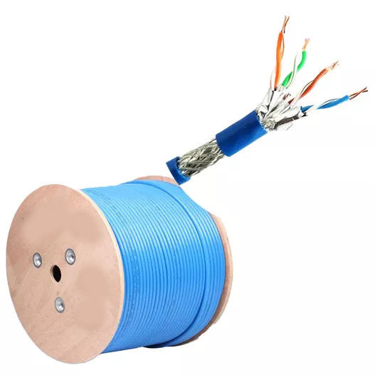 23AWG*4P Lan Cable Cat7 305m Support 10-Gigabit Ethernet Netword Transmission