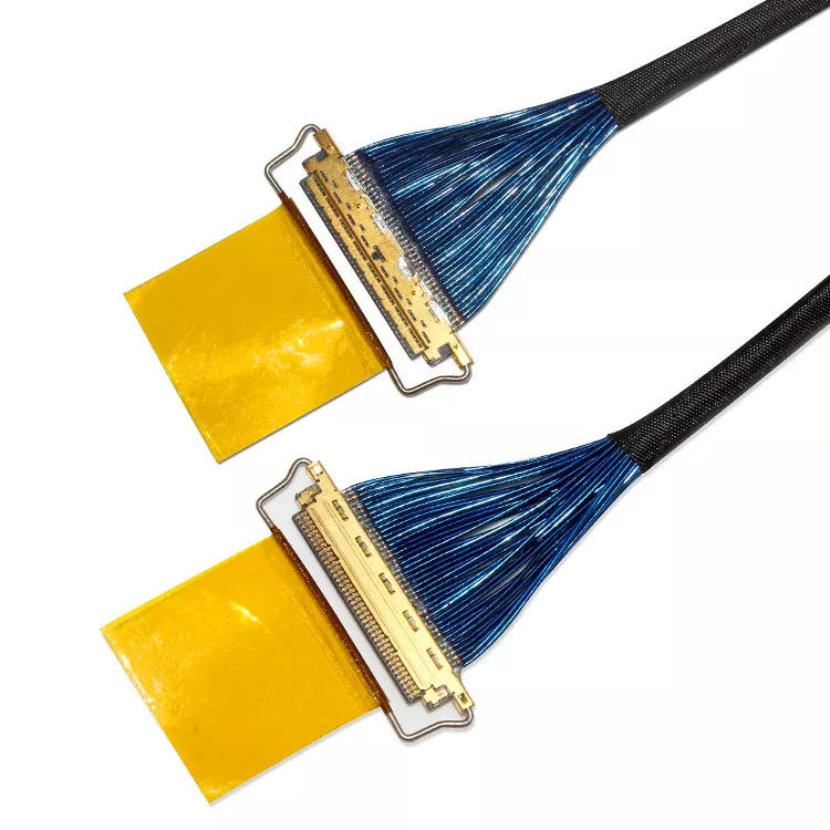 OEM ODM VDE SAA CB 40 Pin Lcd Cable Ipex 40pin 20633-240T-01S