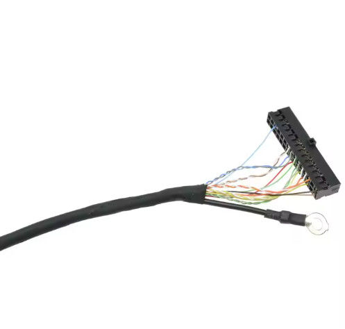 Custom IPEX-20445-050E 50 Pin Micro Coax LVDS Cable for 7