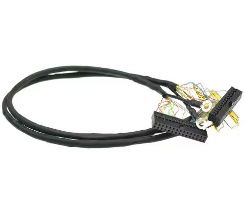 Custom IPEX-20445-050E 50 Pin Micro Coax LVDS Cable for 7