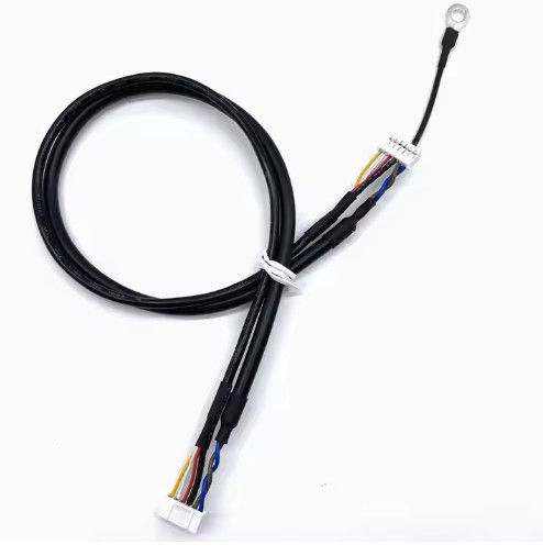 Electronic Application Black Custom LVDs Wire Harness LCD Cable Assembly for Display Panel