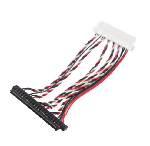 100% Test Lvds Wire Harness And Micro Coaxial Cable Assembly For Electronic Equipment