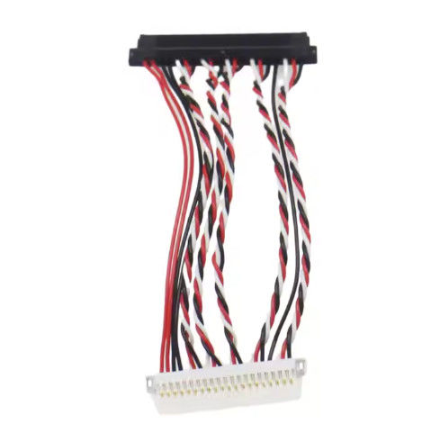 100% Test Lvds Wire Harness And Micro Coaxial Cable Assembly For Electronic Equipment
