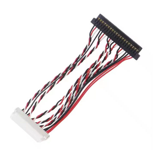 100% Test Lvds Wire Harness And Micro Coaxial Cable Assembly For Electronic Equipment