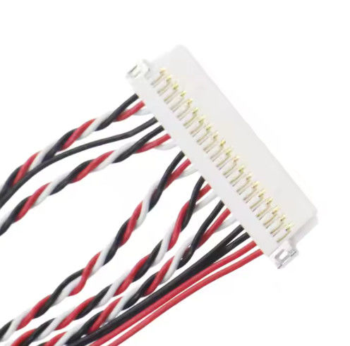 100% Test Lvds Wire Harness And Micro Coaxial Cable Assembly For Electronic Equipment