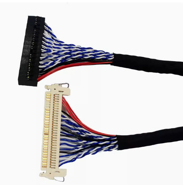105C Rated Temperature 1-5m LVDS Cable With AWG26 Copper Conductor UL VW-1 Rated