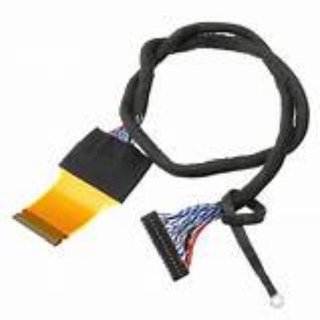 Black Insulation 1-5m Low-Voltage Display Serial Cable for Industrial Automation Insulation Resistance ≥1000MΩ