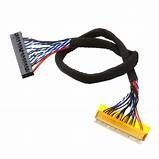 Black Insulation 1-5m Low-Voltage Display Serial Cable for Industrial Automation Insulation Resistance ≥1000MΩ