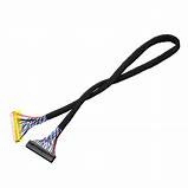 Black Insulation 1-5m Low-Voltage Display Serial Cable for Industrial Automation Insulation Resistance ≥1000MΩ