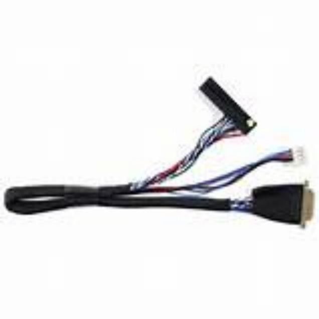 Copper Conductor Material Low-Voltage Display Serial Cable with Dielectric Strength ≥1000V/min and LVDS Connector Type