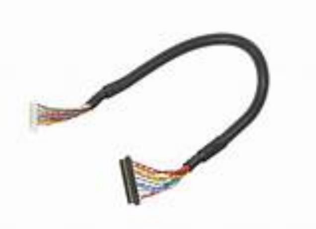 Highly Insulated Black Low-Voltage Display Cable with UL VW-1 Flammability Rating and Insulation Resistance of ≥1000MΩ