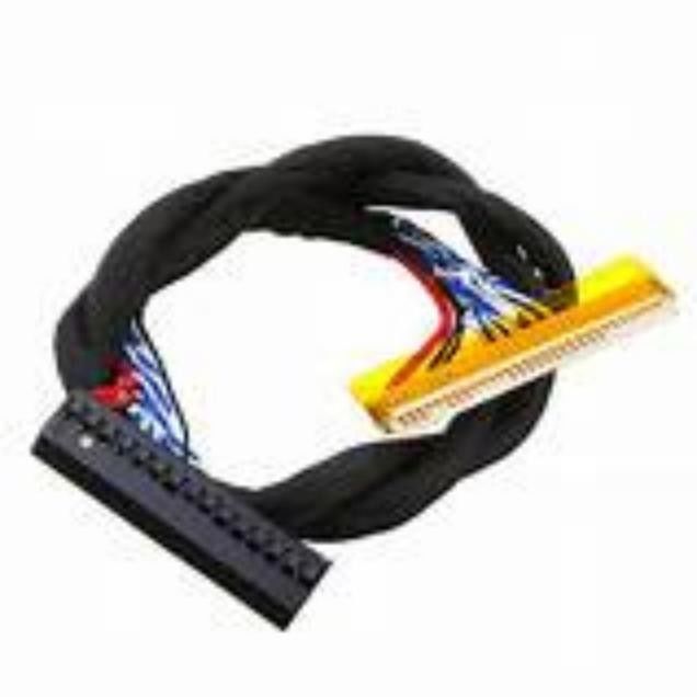 Highly Insulated Black Low-Voltage Display Cable with UL VW-1 Flammability Rating and Insulation Resistance of ≥1000MΩ