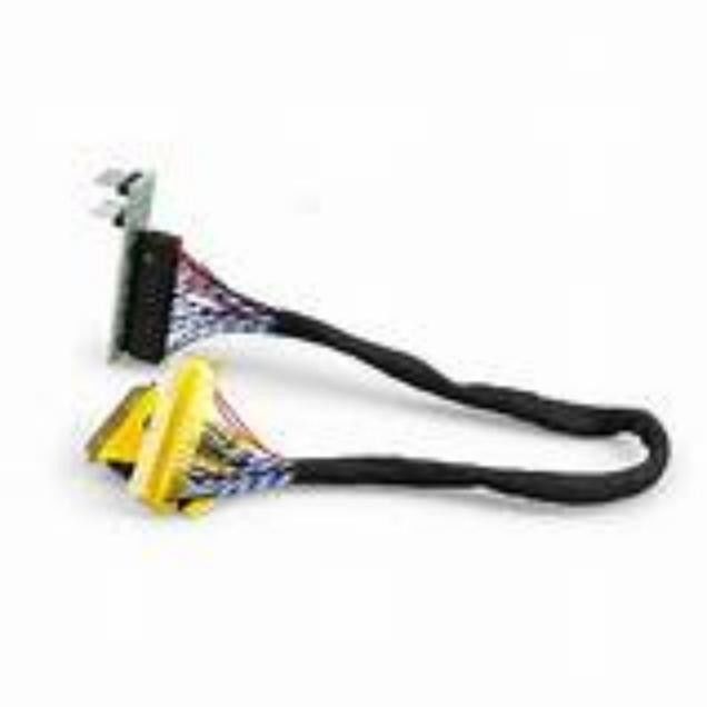 UL VW-1 Flammability Rating LVDS Cable with PVC Jacket Material and Insulation Resistance ≥1000MΩ