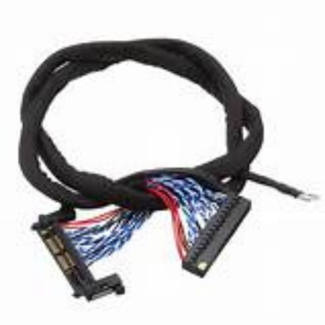 LVDS Cable with Flame Retardant Connector UL VW-1 for Display Systems