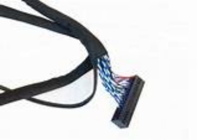 LVDS Cable with Flame Retardant Connector UL VW-1 for Display Systems