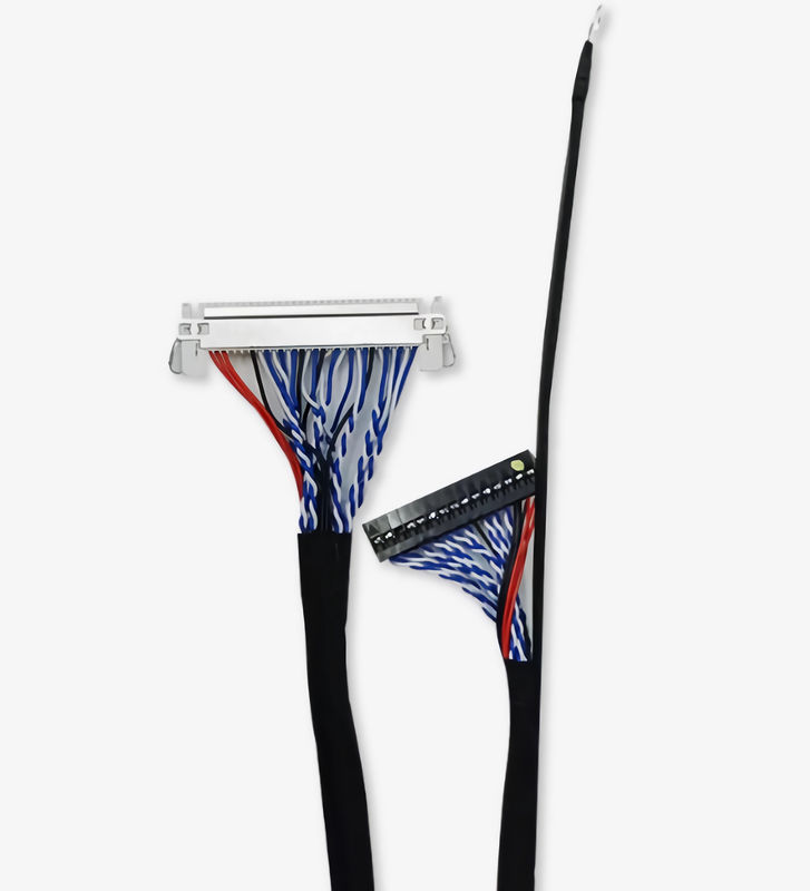 Accurate Signal Transmission Guaranteed UL Certified LVDS Cable with 1-5m Cable Length and Fire Resistant PVC Jacket