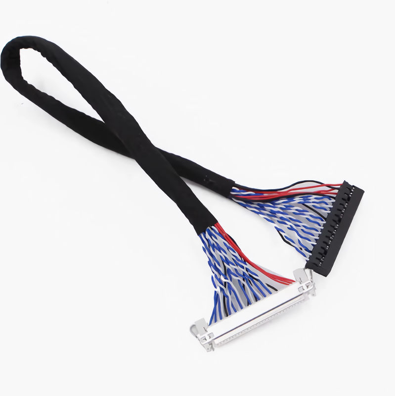 Accurate Signal Transmission Guaranteed UL Certified LVDS Cable with 1-5m Cable Length and Fire Resistant PVC Jacket