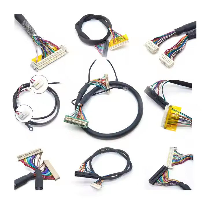 Customizable Electrical Wire Harness Wire B AS14*0.16*1.25*2C SP OD4.0 PVC for Industrial