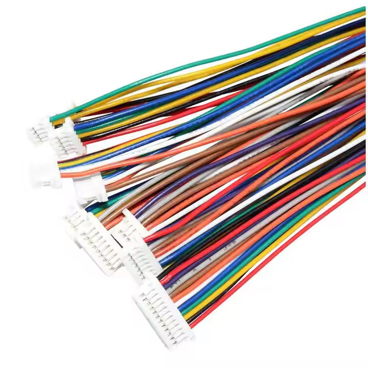 20awg Wire Colors Custom Wiring Harness for Durable Vehicles AS14*0.16*1.25*2C SP OD4.0 PVC BLACK