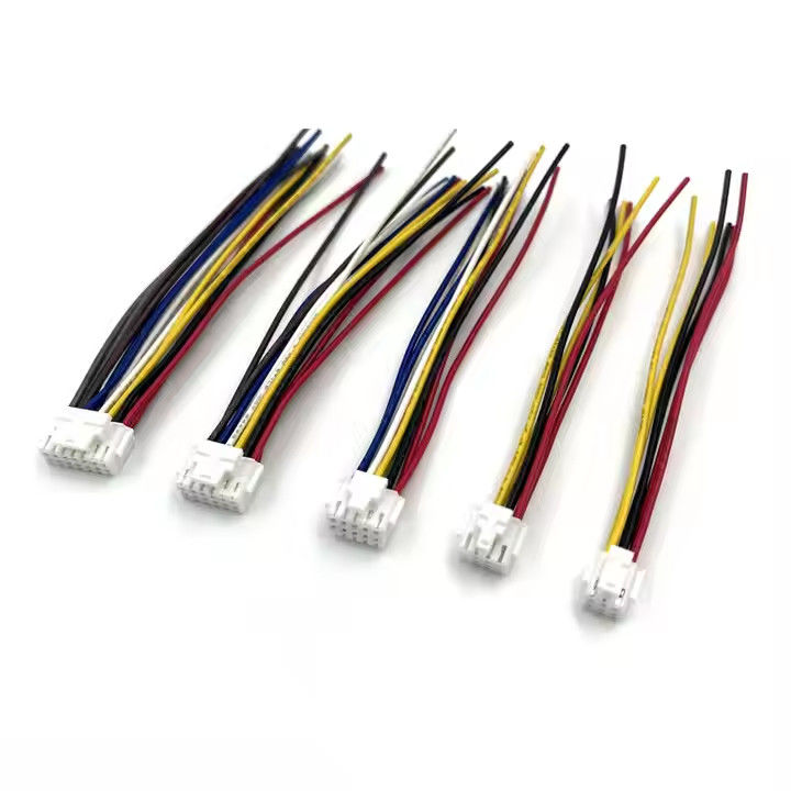 Durable Vehicles Custom  Wiring Harness with UL 1007 22awg Cables Type and 20awg Wire Colors