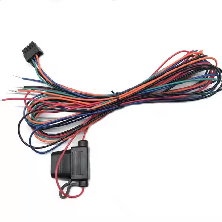 Durable Vehicles Custom  Wiring Harness with UL 1007 22awg Cables Type and 20awg Wire Colors