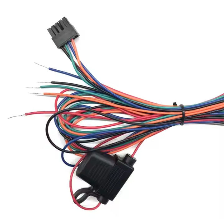 Durable Vehicles Custom Car Wiring Harness with UL 1007 22awg Cables Type and 20awg Wire Colors