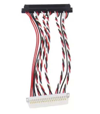 Custom Cable Design For Compact LVDS Systems, Featuring Flexible Routing And EMI Resistance For Industrial Use