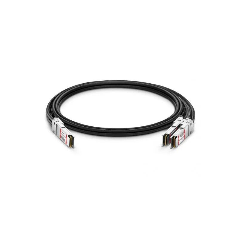 Ultra-Fast Custom Cable Assembly 200G QSFP-DD Copper DAC for Low Power, High Density Data Transmission
