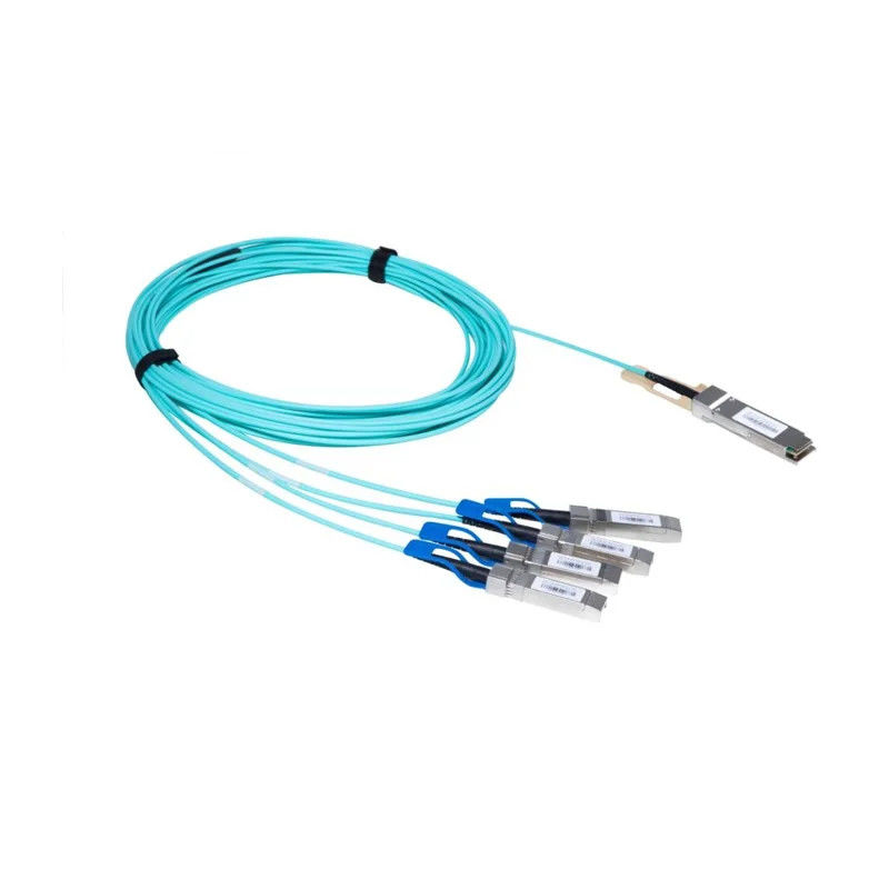 QSFP-40G Active Optical Cable OM3 1M 2M 3M 5M 7M 10M QSFP28 100G to 100G AOC Cable Wire Harness Manufacturers
