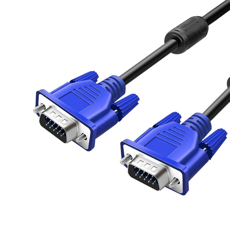 Custom Cable Design VGA Data Cable Assembly For Computer Host To Monitor Or Projector Connection By Trusted Wire Harness Manufacturers