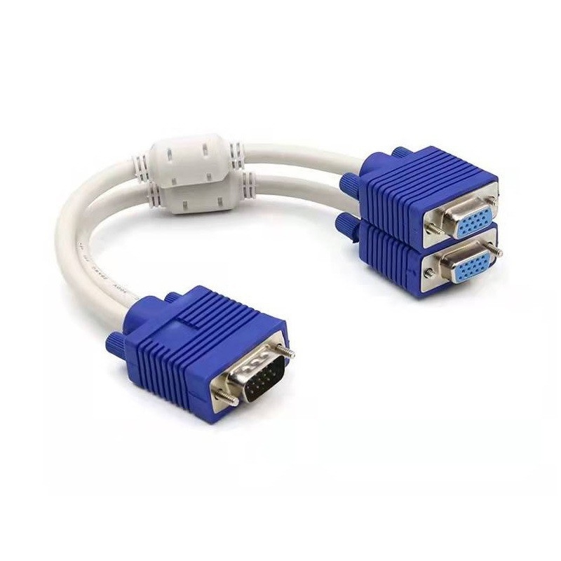 Custom Cable VGA HD Cable Assembly For Computer Host To Monitor Or Projector Connection Supplied By Wire Harness Manufacturers