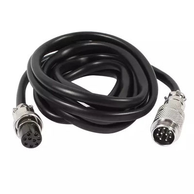 Waterproof Aviation Plug Robot Wiring Harness M12 Sensor Cable With Shielded