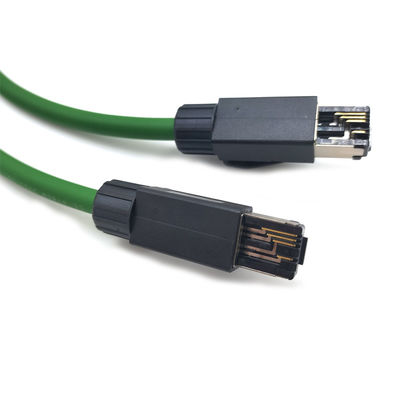Servo Industrial Network Cable EtherCAT Bus High Flexibility Double Shielding Drag Chain Industrial Robot PLC Cable