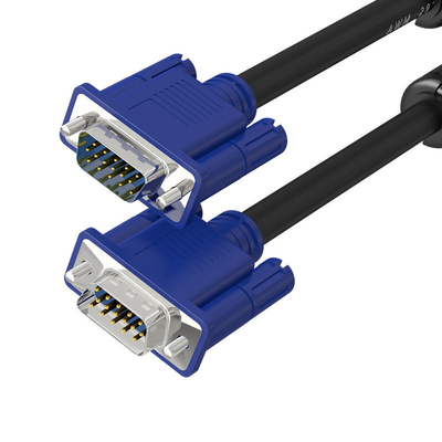Wire harness manufacturer supply Custom Cable VGA HD data cable assembly for PC host monitor and projector reliable connection Custom Cable Design