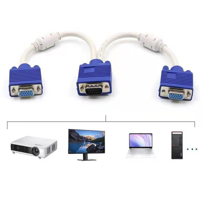 Custom Cable VGA Data Cable Assembly For Computer Host To Display Monitor And Projector Reliable Link From Wire Harness Manufacturers