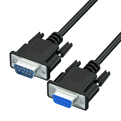 Custom Cable DB9 RS232 Male To Male And Female Cross Serial Connection Cable Assembly Designed For Reliable Industrial Equipment Use