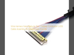 Wire Harness Manufacturer Top- Copper Conductor LVDS Cable Assembly for Speed Data Transfer