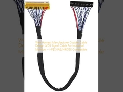 Wire Harness Manufacturer  Custom Cable Design LVDS Signal Cable For Industrial Monitors – I-PEX/JAE/HIROSE Compatible