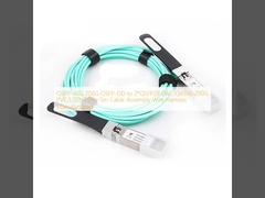 QSFP-40G 200G QSFP-DD to 2*QSFP28 DAC Q4S56-200G PVC/LSZH0.5m~5m Cable Assembly Wire Harness Manufacturers