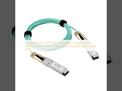 Cable Assembly QSFP 40G Direct Attach Copper QSFP+ 4*10G 1M 3M 5M 7M or Customized Length Breakout Cable DAC
